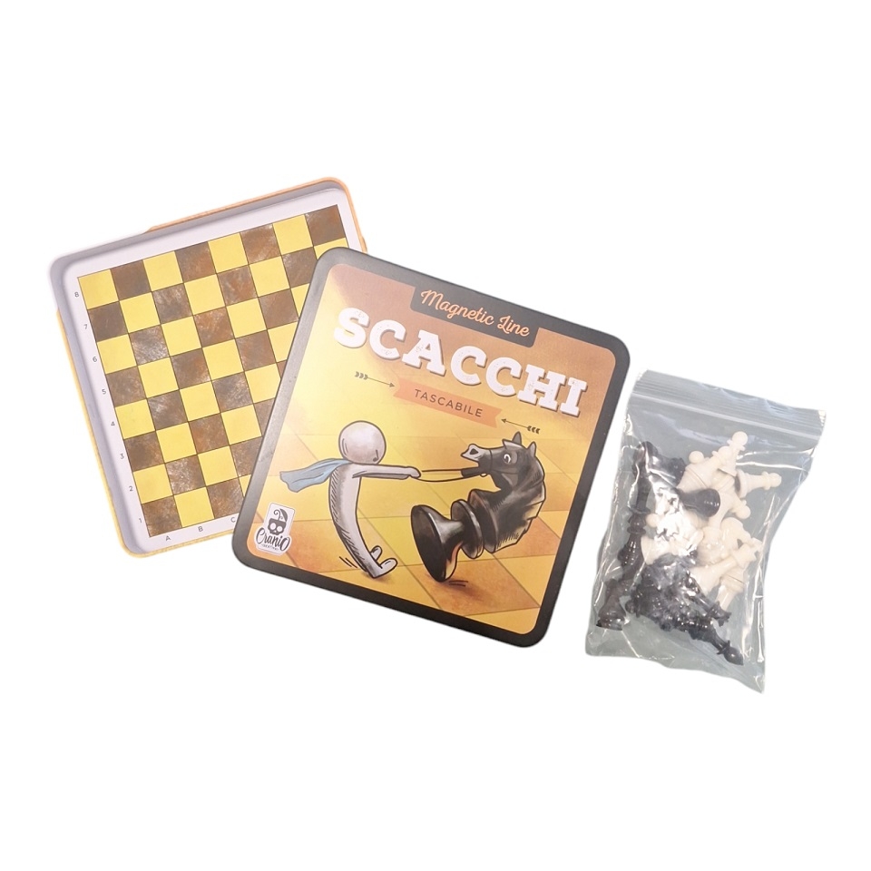 Acquista online Skull Magnetic Pocket Chessboard 13x13 Af Interni